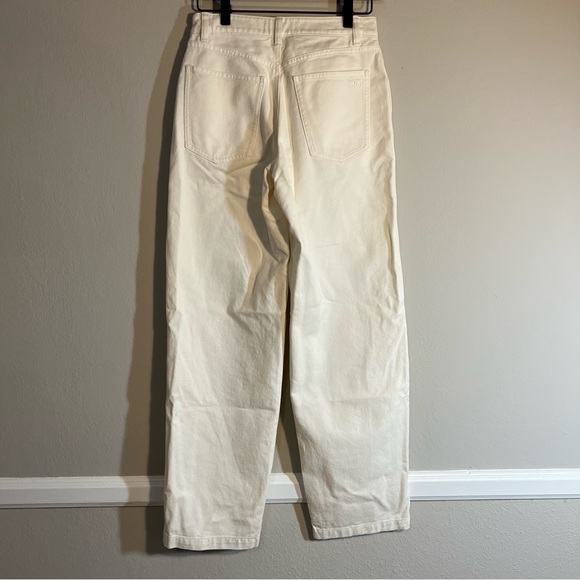 Aritzia TNA Groundwork Baggy Pants Size 0 Mid-Rise Barrel Leg Wide Fit - Picture 3 of 8